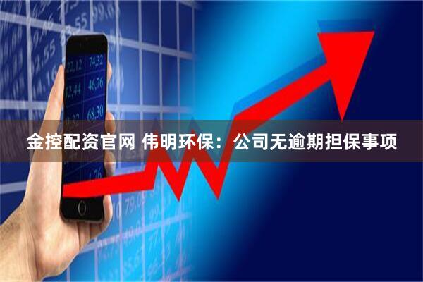 金控配资官网 伟明环保：公司无逾期担保事项