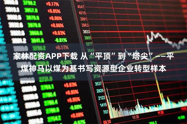 家林配资APP下载 从“平顶”到“塔尖”——平煤神马以煤为基书写资源型企业转型样本